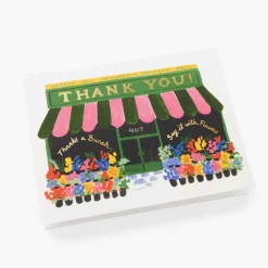 Tarjeta Postal Agradecimiento Flower Shop - Rifle Paper Co