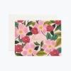 Tarjeta Postal Agradecimiento Rose Garden- Rifle Paper