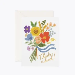 Tarjeta Postal Agradecimiento Thanks a Bunch - Rifle Paper