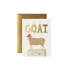 Tarjeta Postal Aliento - GOAT - Rifle Paper Co