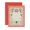 Tarjeta Postal Aliento - Home Sweet Home - Rifle Paper Co