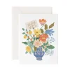 Tarjeta Postal Aliento - Thinking of You Bouquet - Rifle Paper