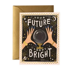 Tarjeta Postal aliento - Your Future Looks Bright - Rifle Paper