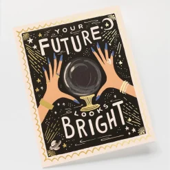 Tarjeta Postal aliento - Your Future Looks Bright - Rifle Paper
