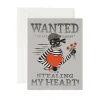 Tarjeta Postal Amor - Heart Bandit - Rifle Paper co.