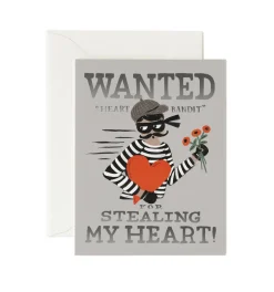 Tarjeta Postal Amor - Heart Bandit - Rifle Paper co.