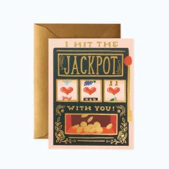 Tarjeta Postal amor Jackpot - Rifle Paper