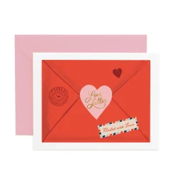 Tarjeta Postal Amor - Love Letter - Rifle Paper co.
