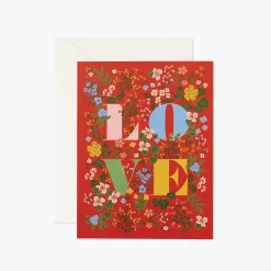 Tarjeta Postal Amor - Mayfair Love - Rifle Paper
