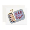 Tarjeta Postal Amor - Tight as Sardines - Rifle Paper co.