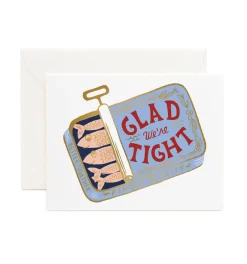 Tarjeta Postal Amor - Tight as Sardines - Rifle Paper co.