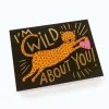 Tarjeta Postal amor Wild About You - Rifle Paper