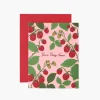 Tarjeta Postal Amor - You're Berry Sweet - Rifle Paper Co