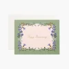 Tarjeta Postal Aniversario Boda Wildwood - Rifle Paper Co