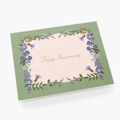 Tarjeta Postal Aniversario Boda Wildwood - Rifle Paper Co