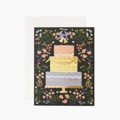 Tarjeta Postal Boda Woodland Wedding Cake - Rifle Paper Co