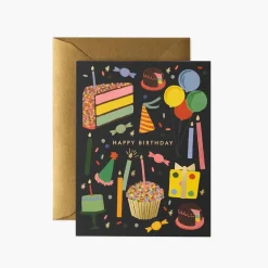 Tarjeta postal cumpleaños Birthday Treats - Rifle Paper Co