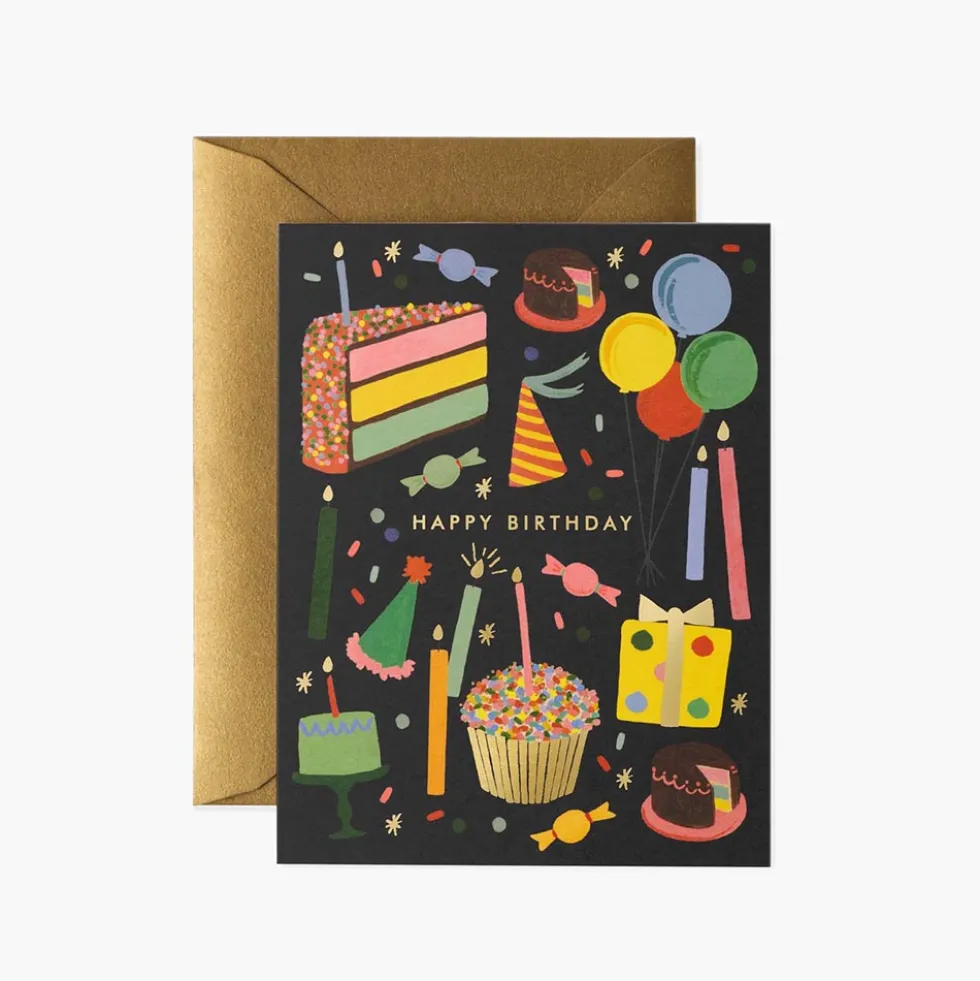 Tarjeta postal cumpleaños Birthday Treats - Rifle Paper Co