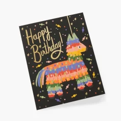 Tarjeta postal cumpleaños Pinata - Rifle Paper Co