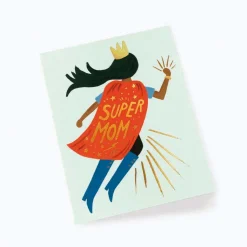 Tarjeta Postal Día de la Madre Soaring Super Mom - Rifle Paper