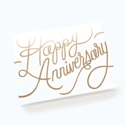 Tarjeta Postal Felicitación Aniversario Happy Aniversary - Rifle Paper