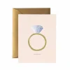 Tarjeta Postal Felicitación Boda Congrats Engagement - Rifle Paper