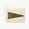 Tarjeta postal felicitación - Congratss Pennant - Rifle Paper Co