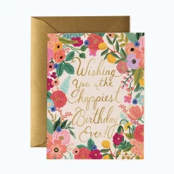 Tarjeta postal felicitación cumpleaños Garden Party - Rifle Paper