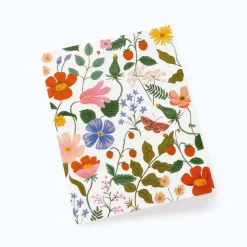 Tarjeta Postal Flores Strawberry Fields Cream - Rifle Paper