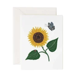 Tarjeta Postal Flor Girasol - Sunflower - Rifle Paper