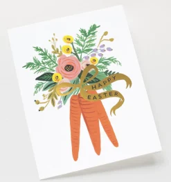 Tarjeta postal Pascua - Carrot Bouquet - Rifle Paper Co