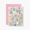 Tarjeta postal Pascua - Easter Bunny Fields - Rifle Paper Co