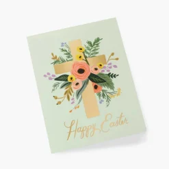 Tarjeta postal Pascua - Easter Cross - Rifle Paper Co