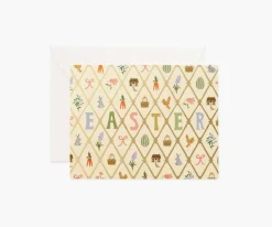 Tarjeta postal Pascua - Spring Farm - Rifle Paper Co