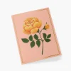 Tarjeta Postal Rosa Amarilla - Rifle Paper Co