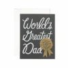 Tarjeta Postal World's Greatest Dad - Rifle Paper Co