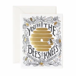 Tarjeta postal You're the Bee's Knees - Rifle Paper Co