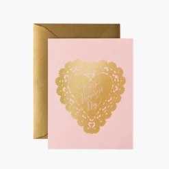 Tartjeta Postal San Valentín Doily Valentine - Rifle Paper Co