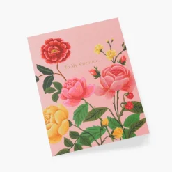 Tartjeta Postal San Valentín To my Valentine - Rifle Paper Co